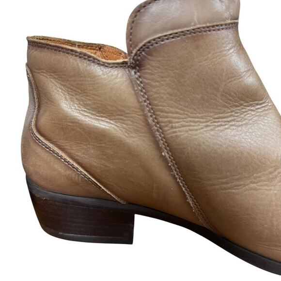 Pikolinos Daroka W1U-8505 Leather Brown Chunky Heel Ankle Boot Booties 40 9.5 10 - Picture 3 of 16
